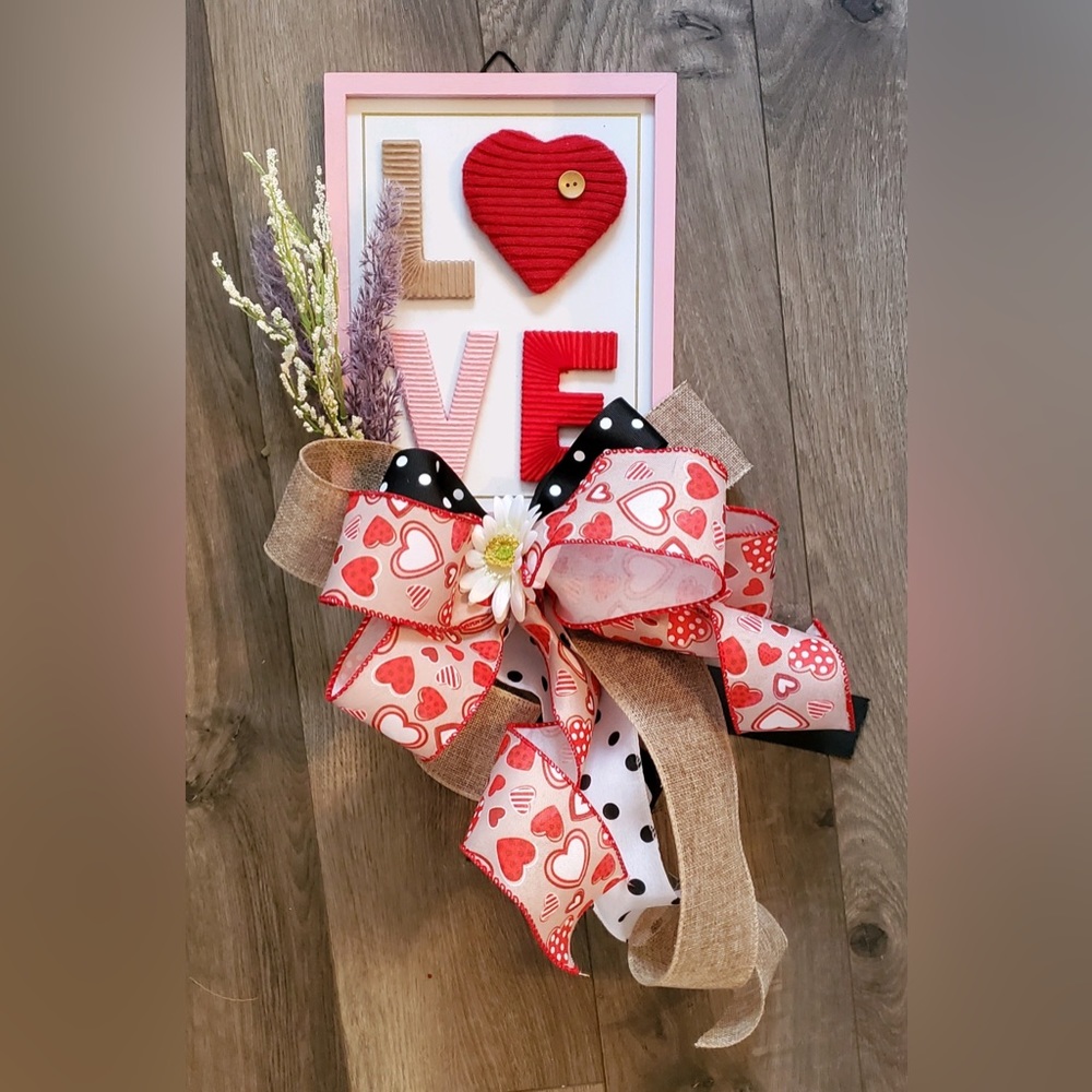Homemade love door decoration💗